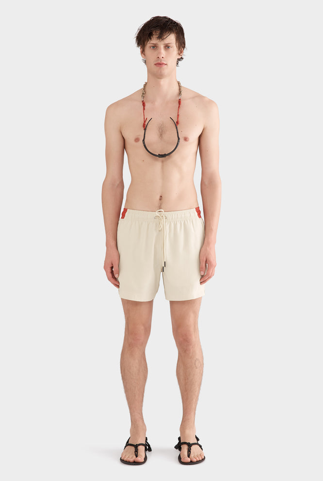 Solid Stretch Swim Short -  Sage