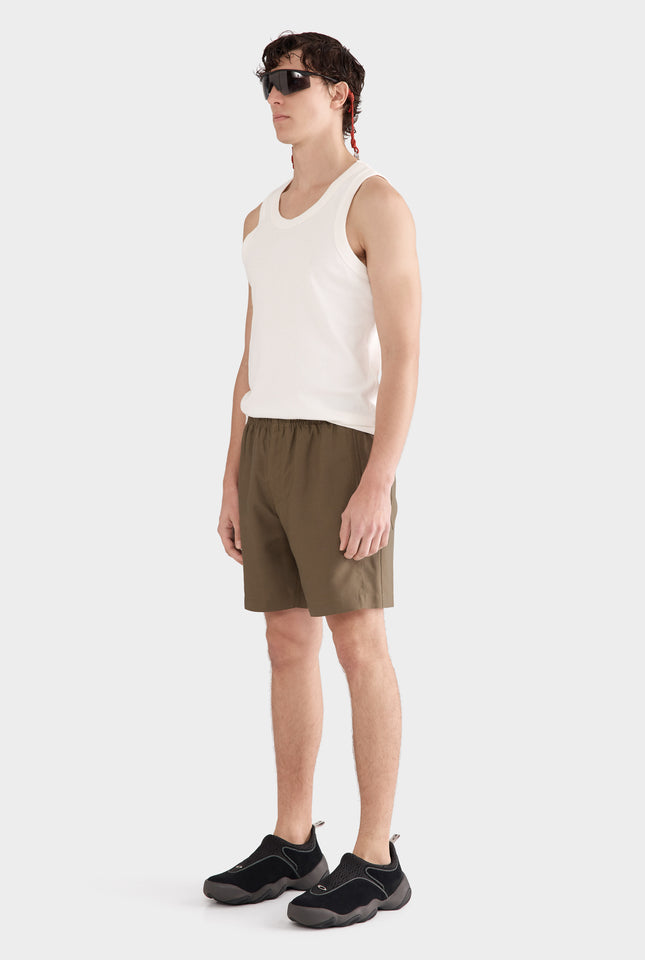 Tencel Lounge Short - Olive