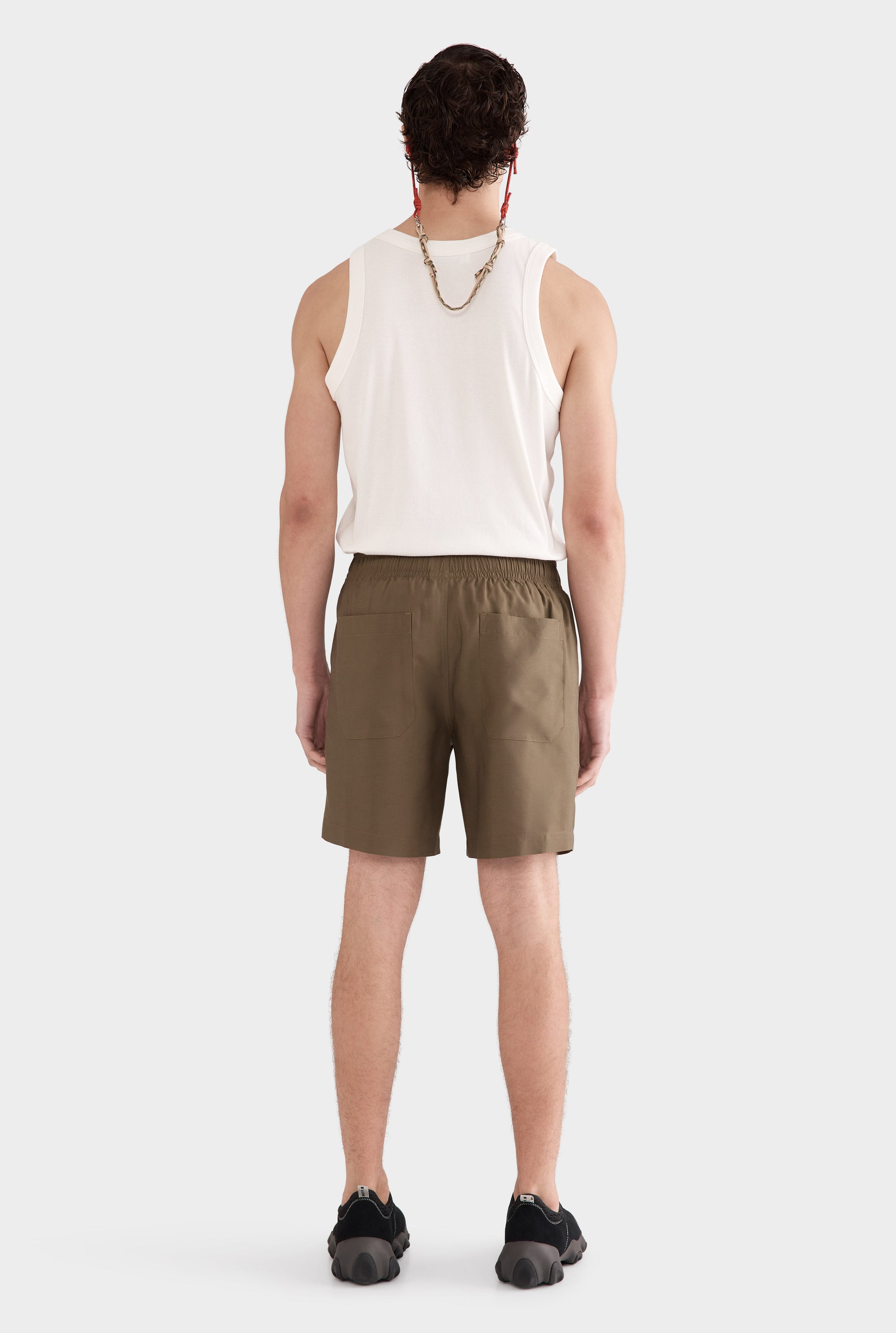 Tencel Lounge Short - Olive