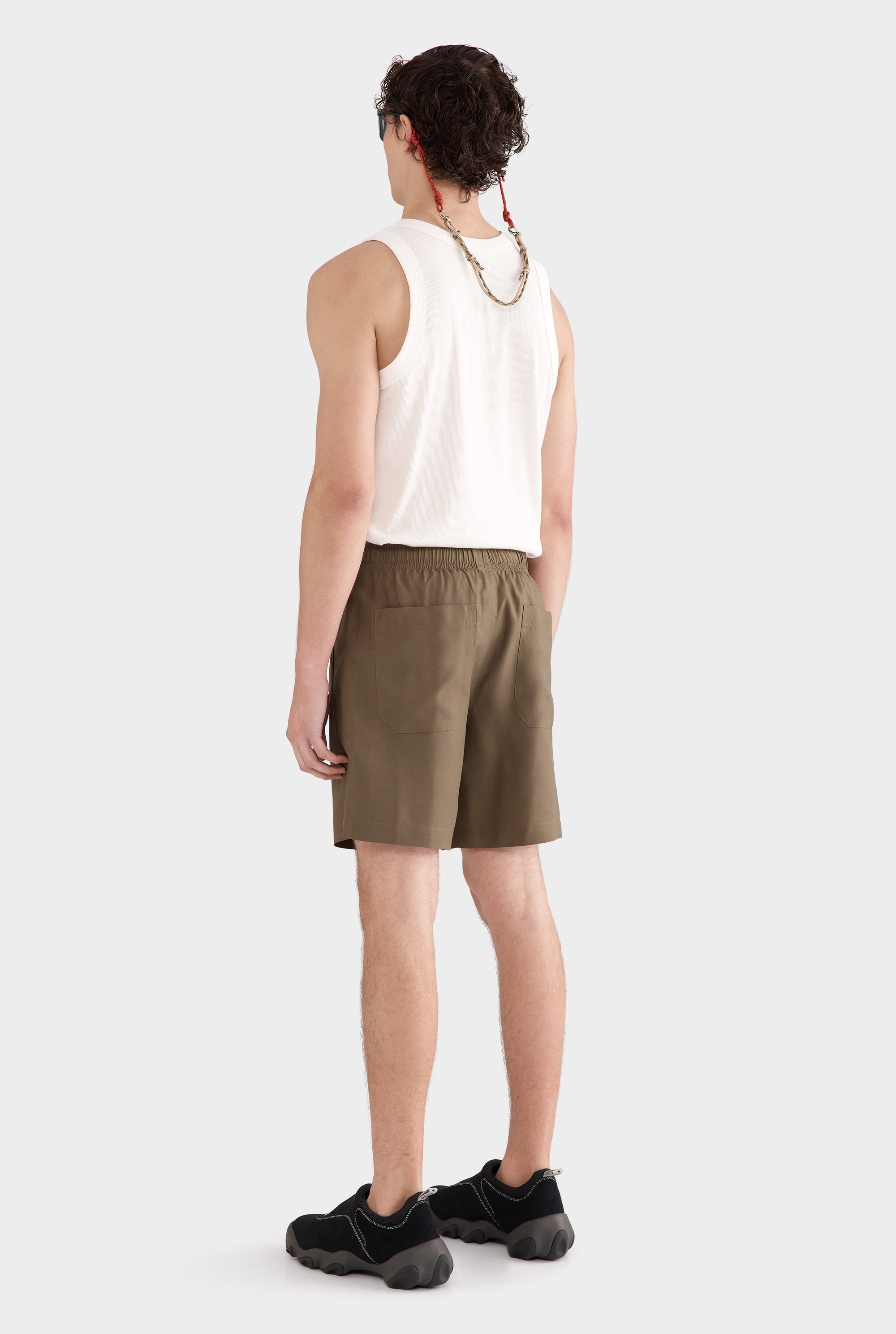 Tencel Lounge Short - Olive