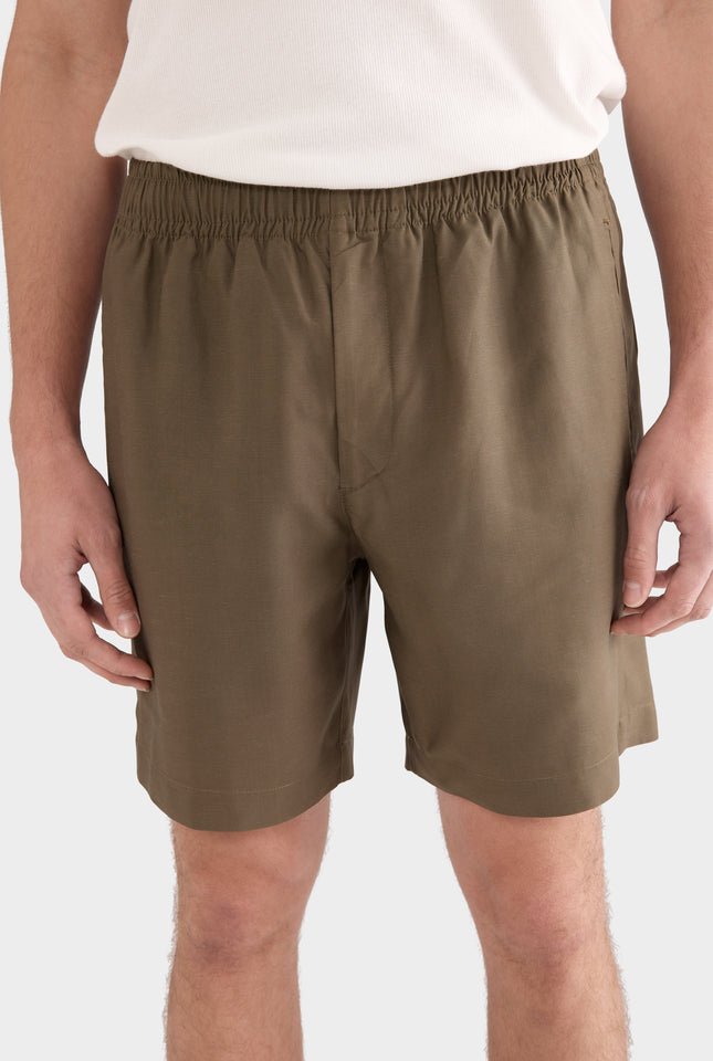 Tencel Lounge Short - Olive