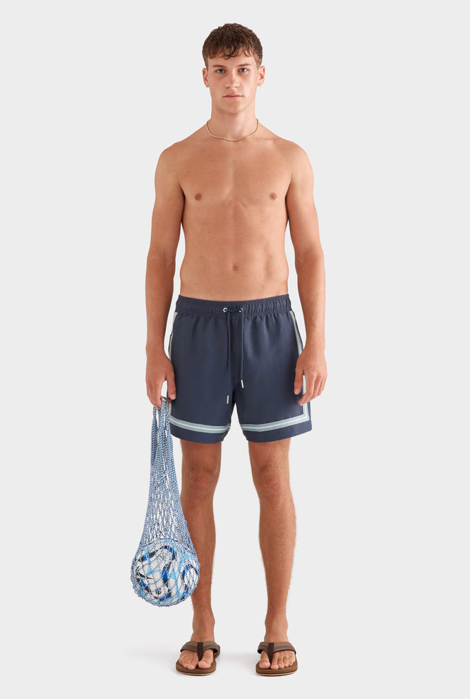 Solid Swim Short - Navy