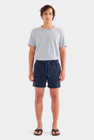 Terry Towel Lounge Short - Navy