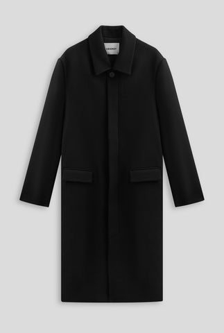 Wool Coat - Black