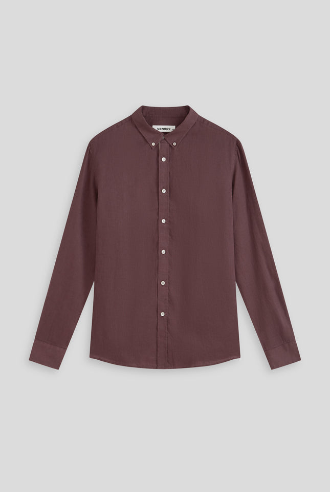 Linen Shirt - Huckleberry