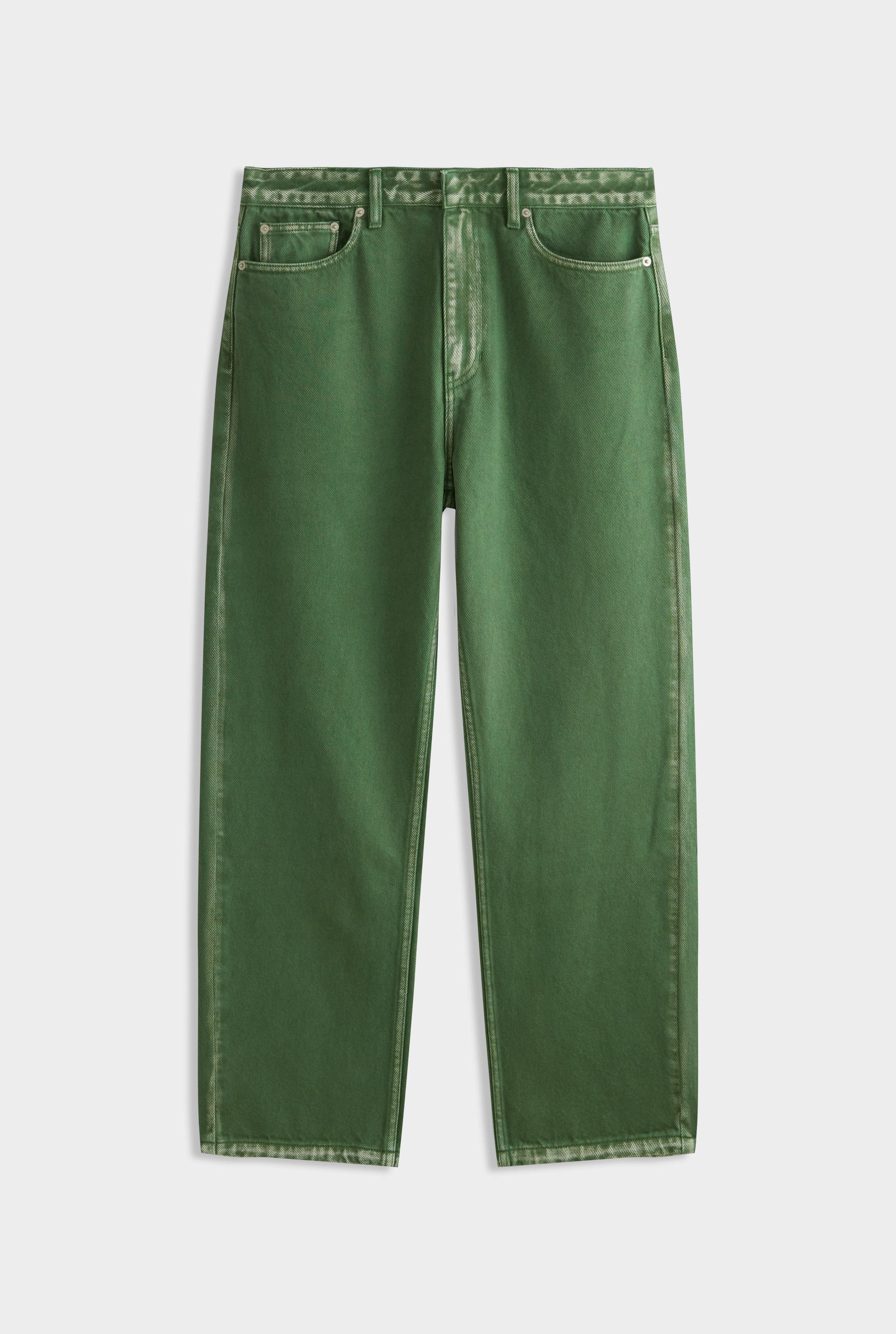 Straight Leg Denim Jean -  Cactus