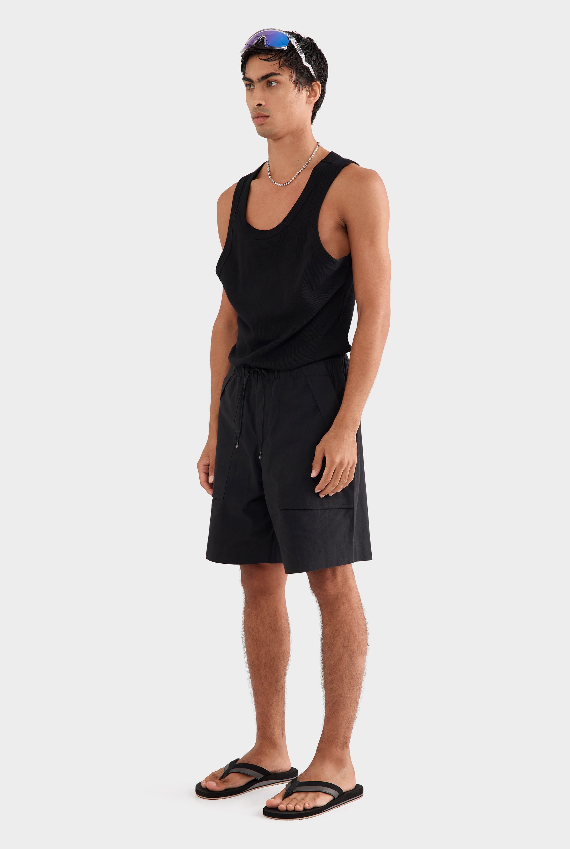 Parachute Short - Black