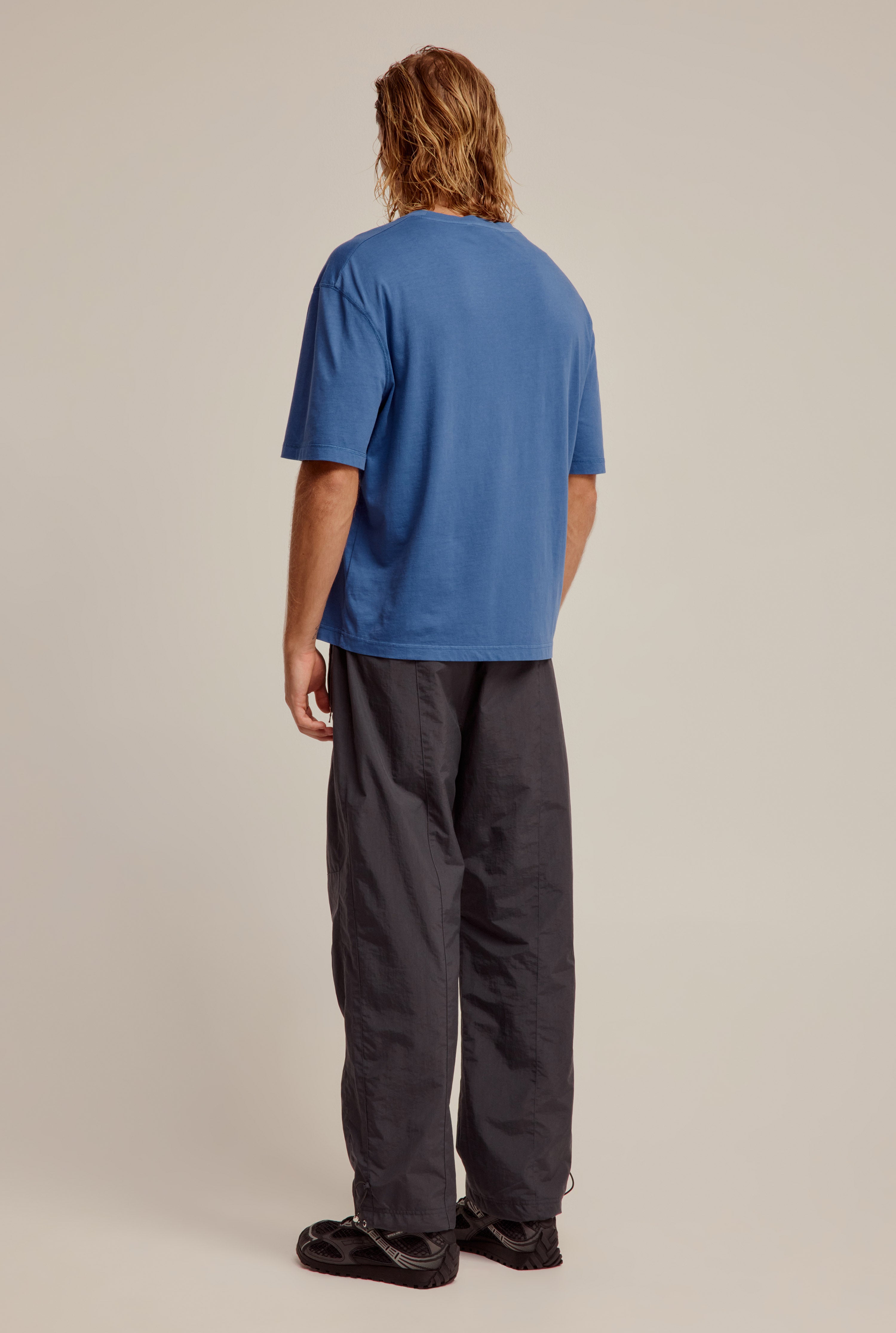 Pigment Dyed Relaxed T-Shirt - Blue