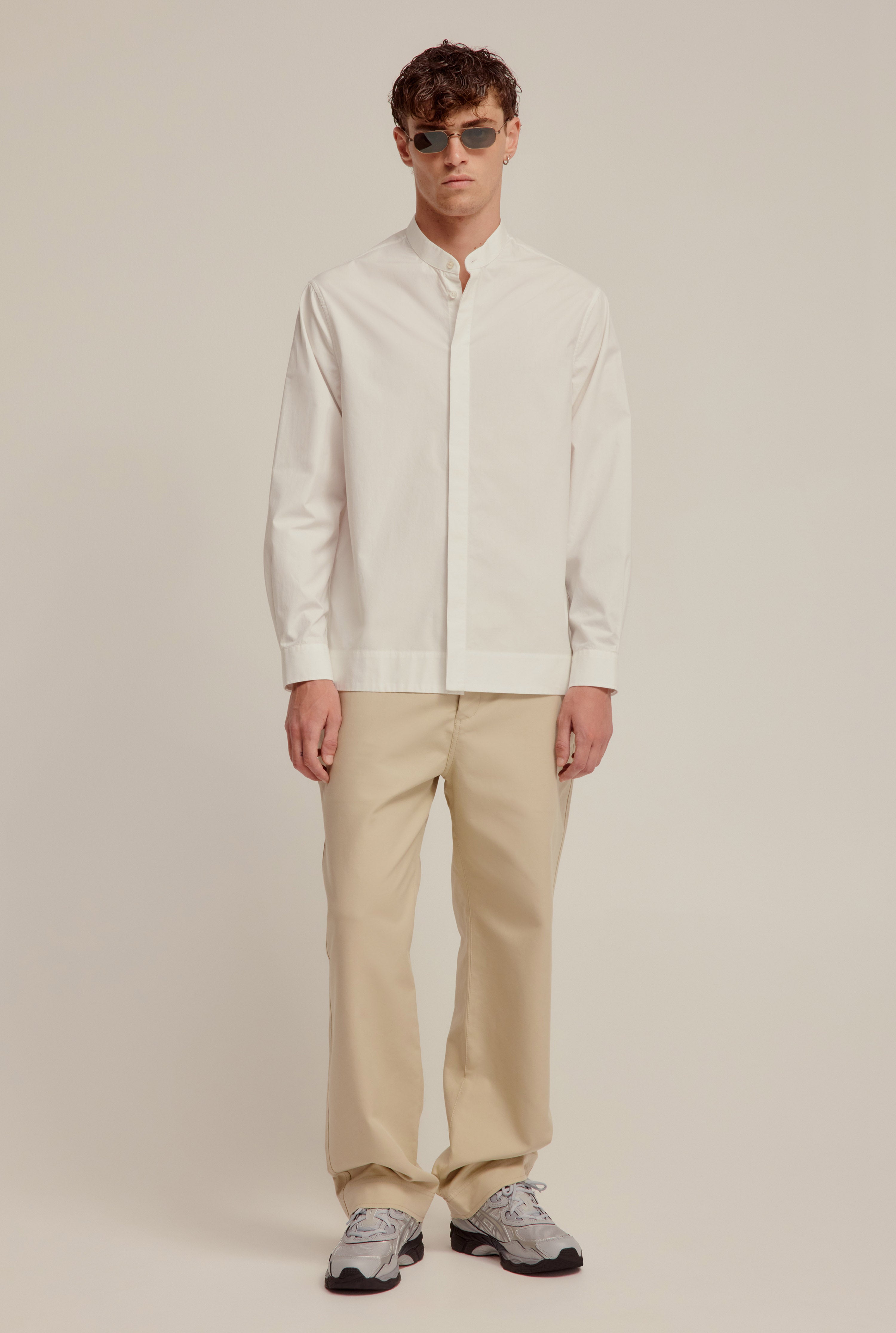 Relaxed Cotton Chino - Eucalyptus