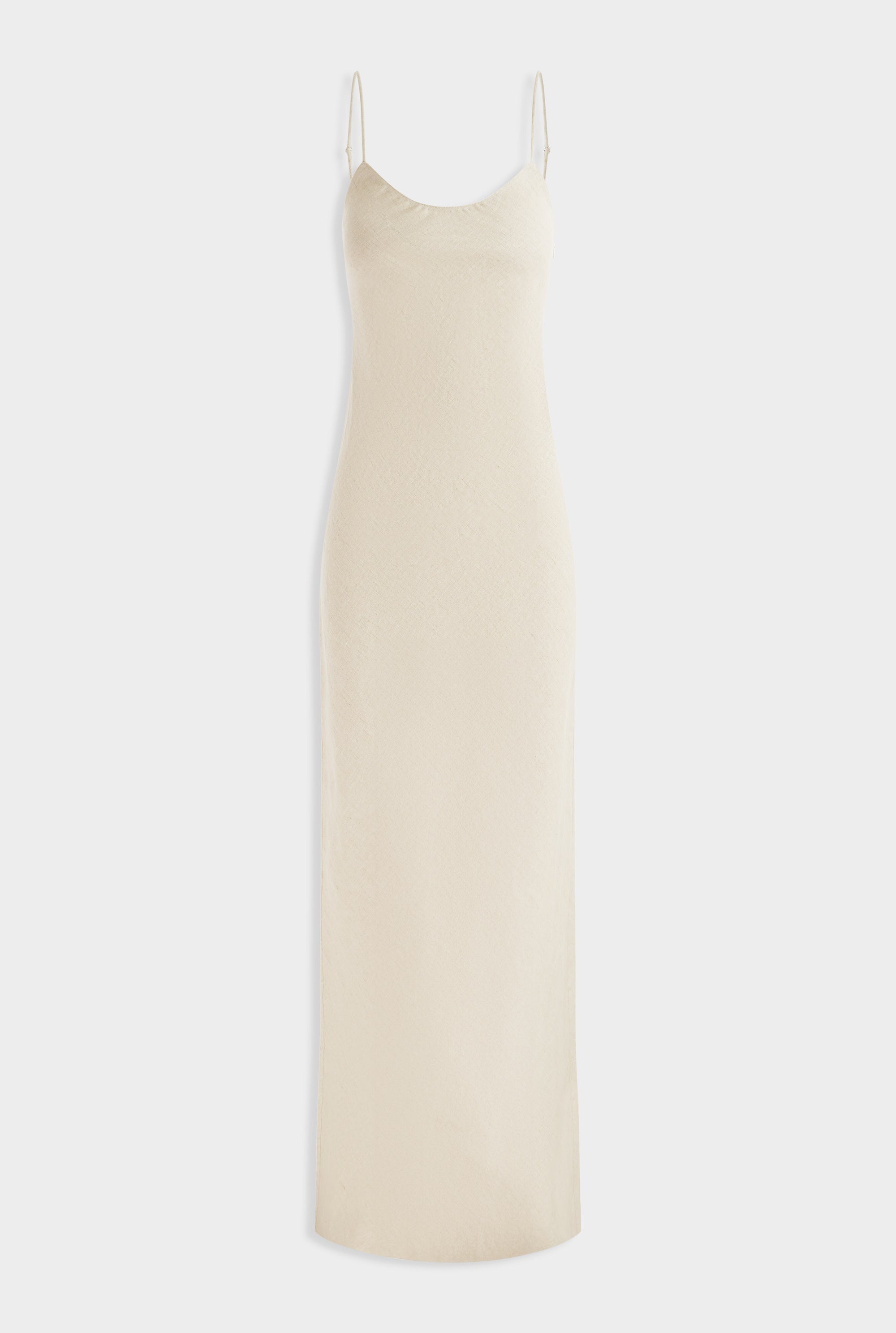 Linen Slip Dress - Sand