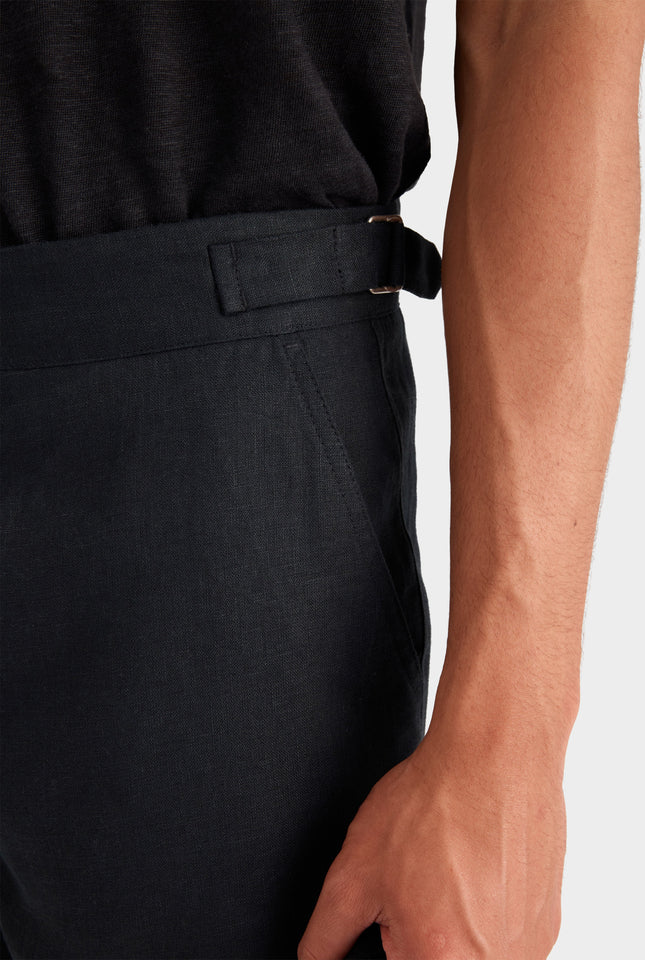 Side Tab Short - Black