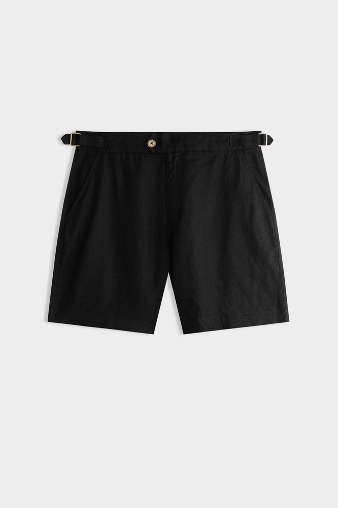 Side Tab Short - Black