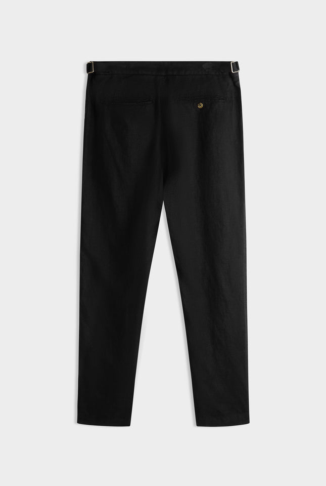 Side Tab Trouser - Black