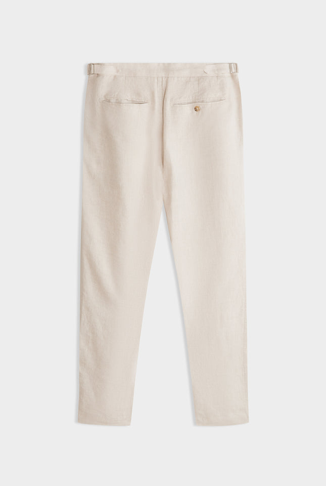 Side Tab Trouser - Sand