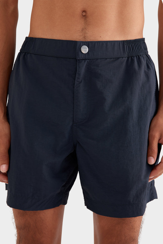 Solid Snaplock Swim Short - Navy