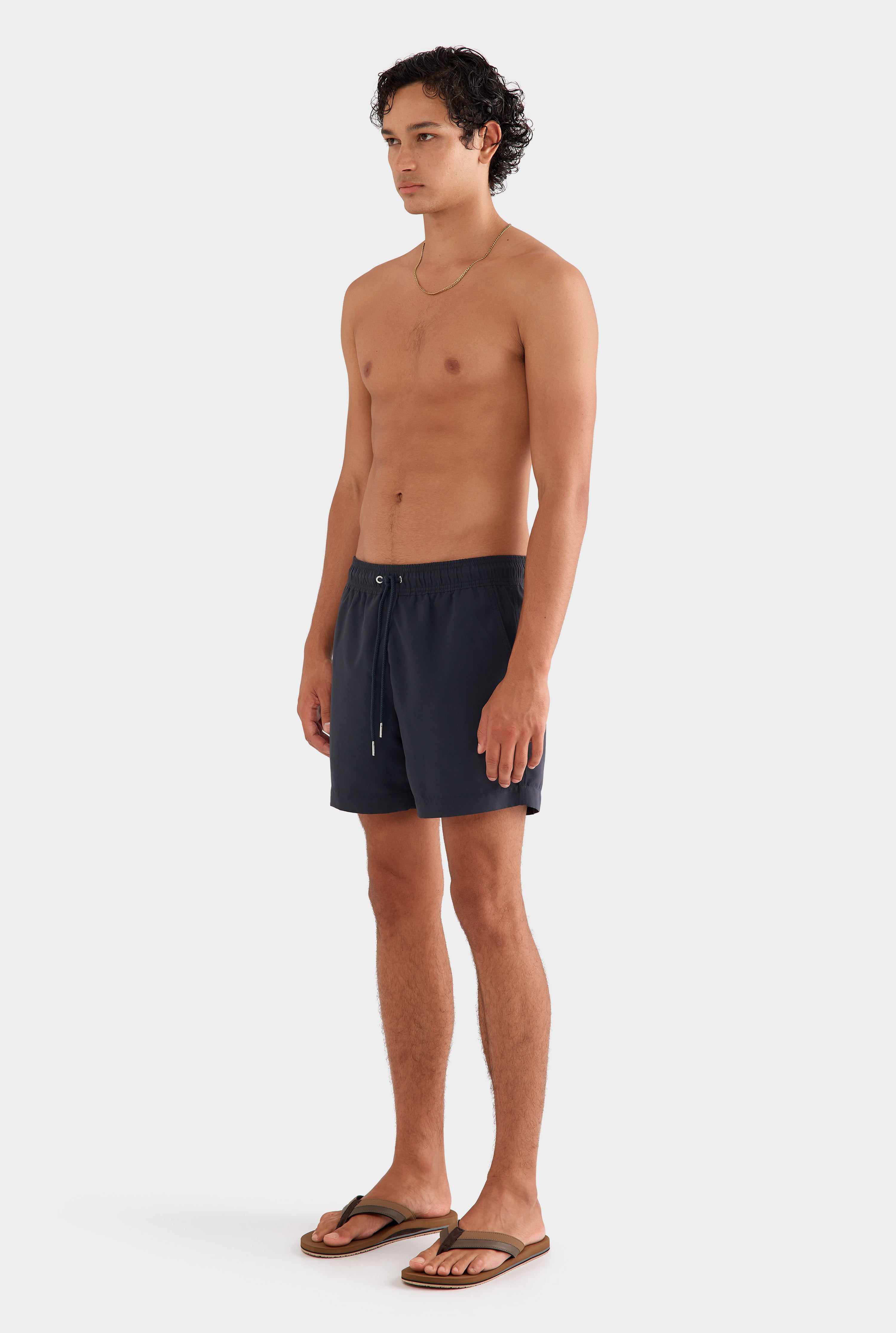 Solid Swim Short - Navy