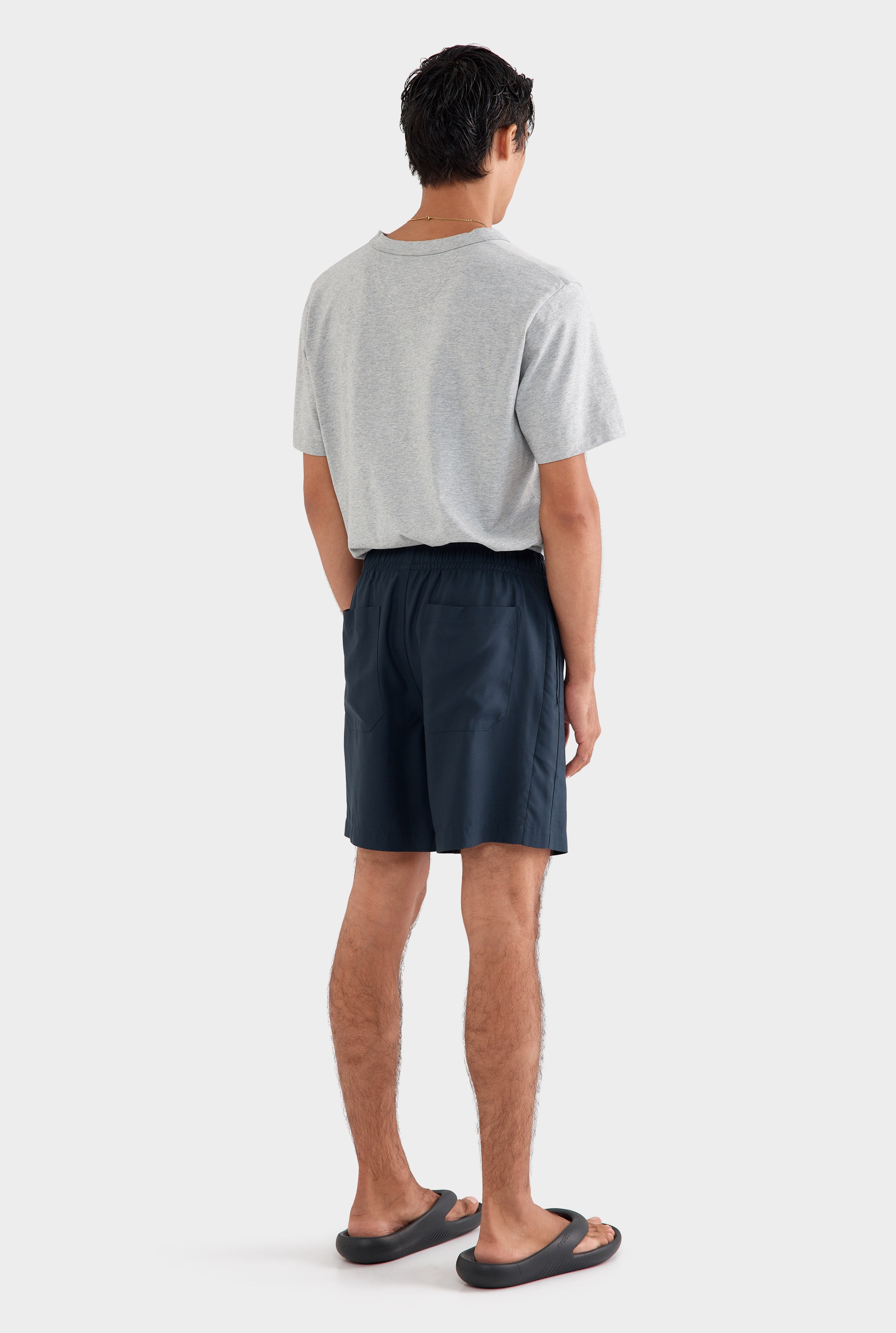 Tencel Lounge Short - Navy