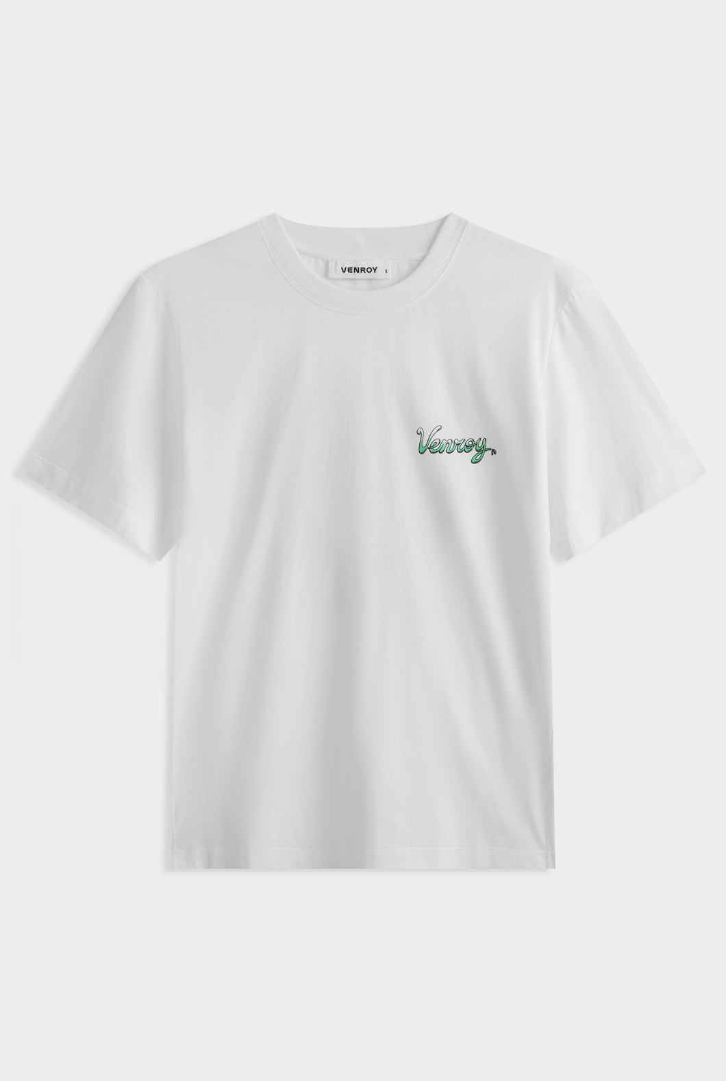 Venroy Bondi Logo T Shirt - Off White