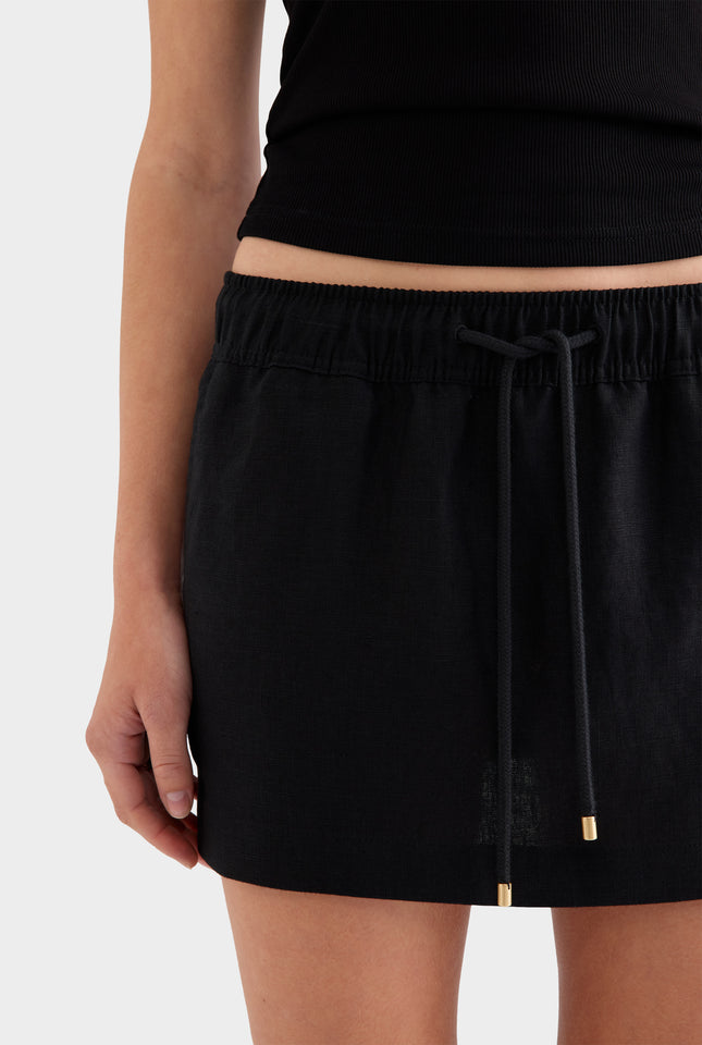 Lounge Skirt Exclusive -  Black