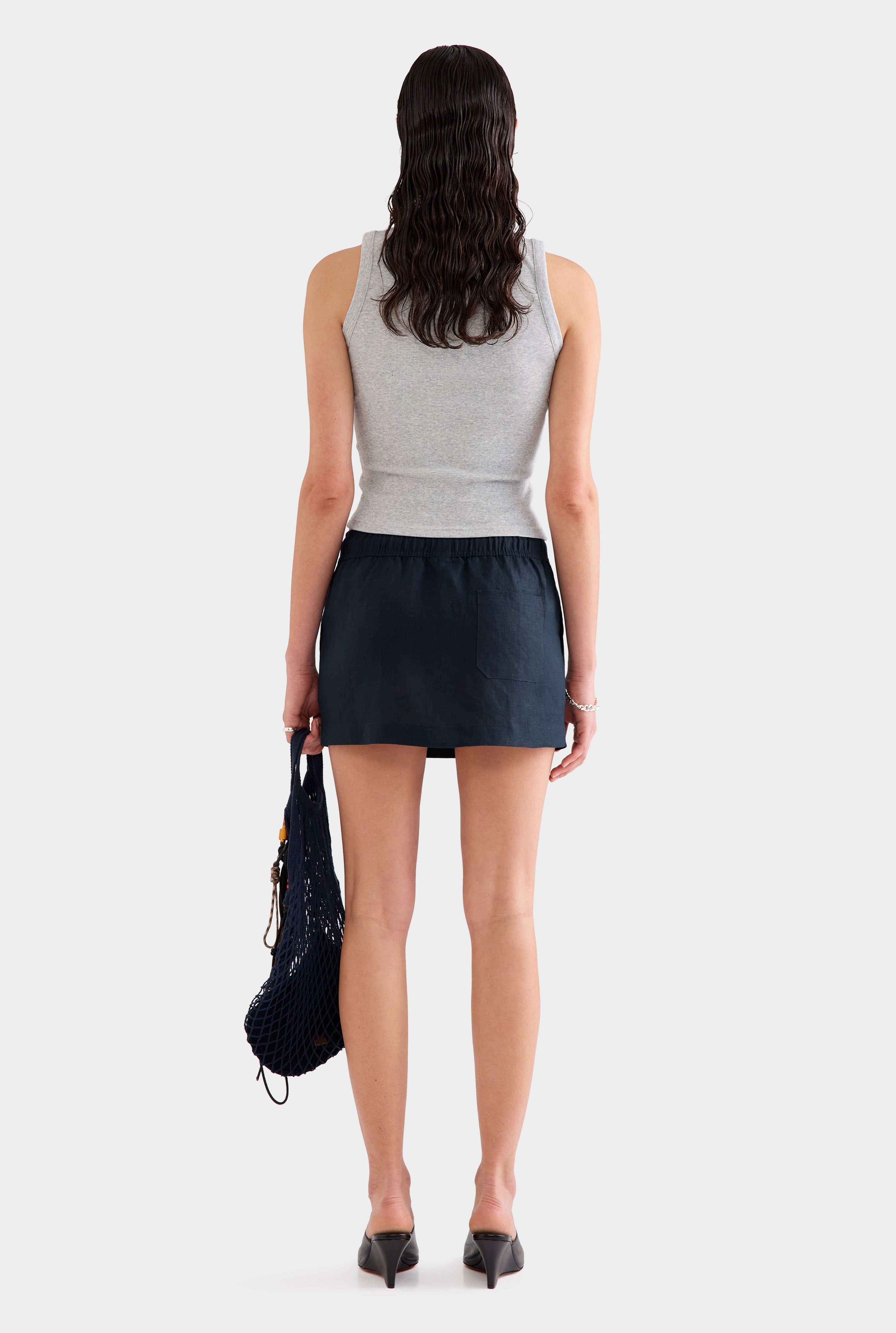 Lounge Skirt Exclusive -  Navy