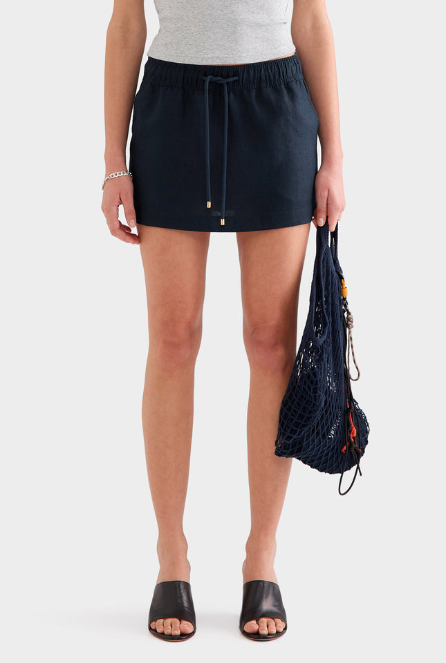 Lounge Skirt Exclusive -  Navy