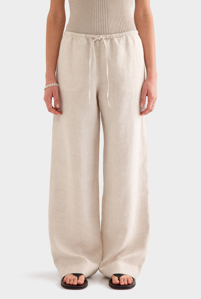 Wide Leg Pant 2.0 -  Sand