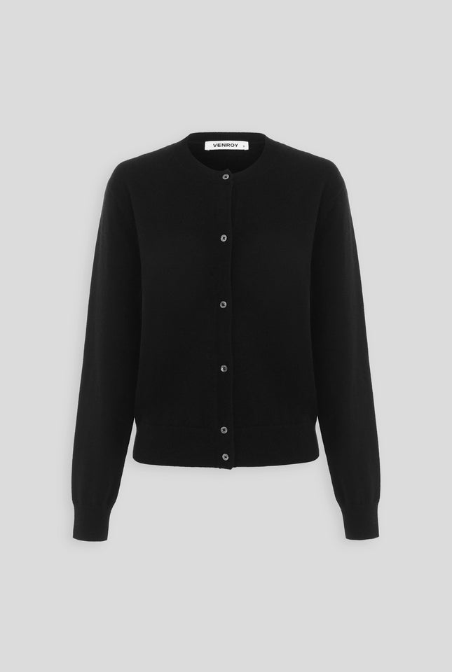 Cashmere Cardigan - Black