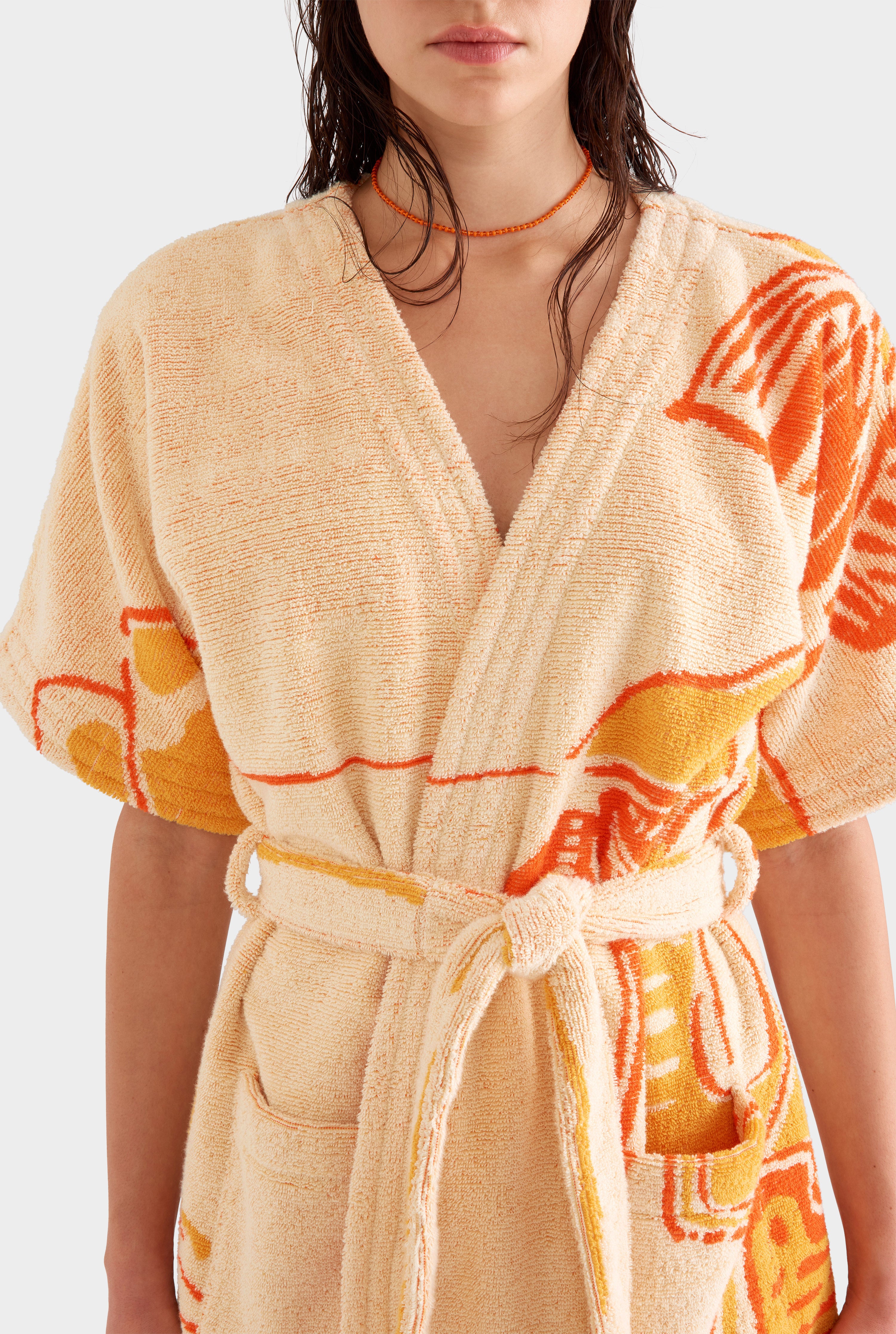 Jacquard Terry Robe - Rio Surf Scene