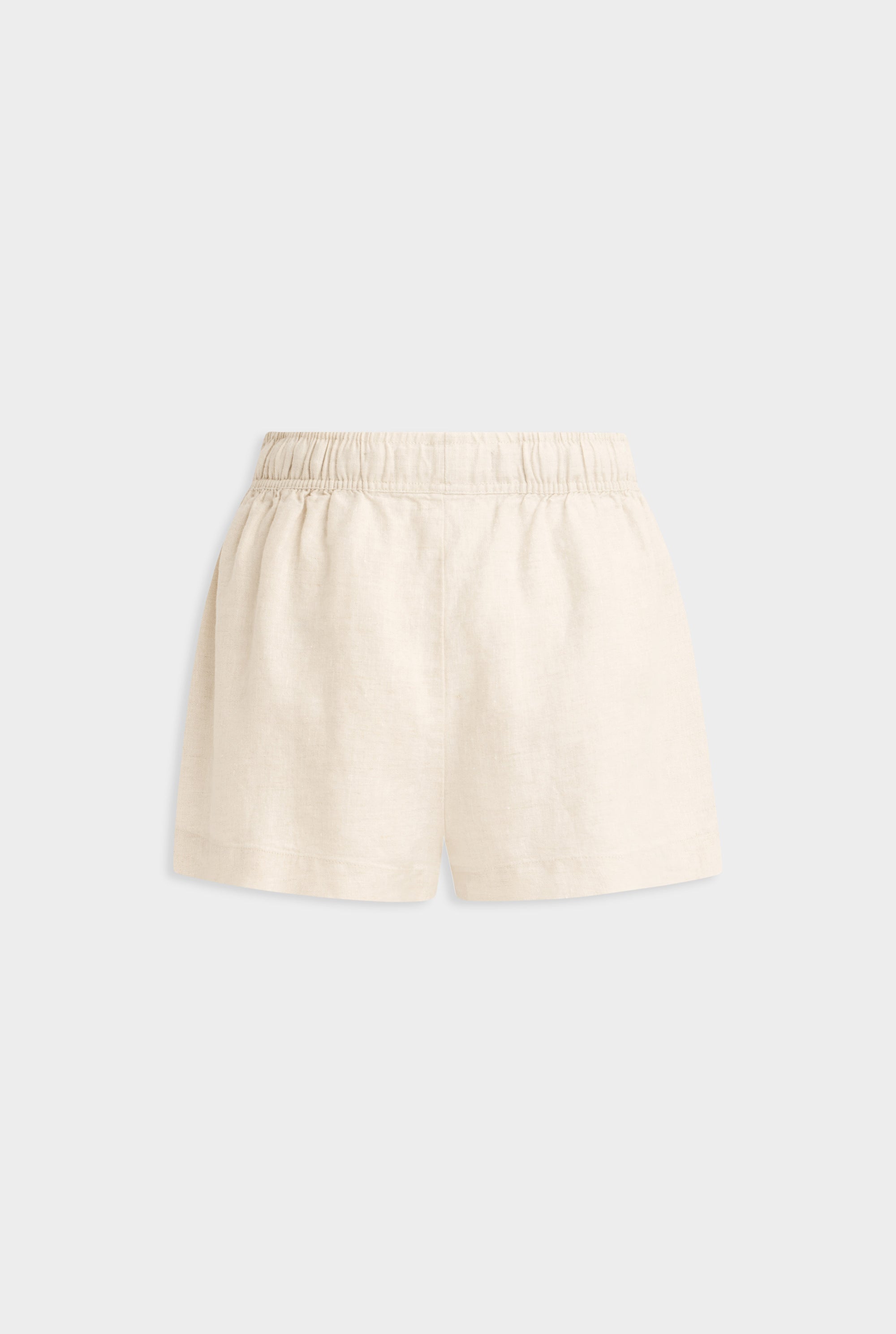 High Waisted Lounge Short - Sand