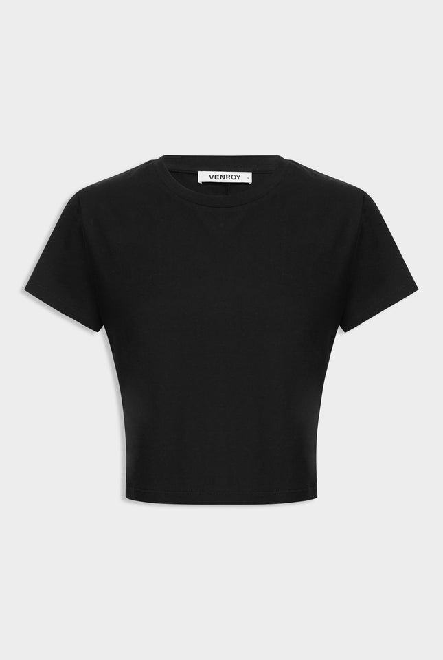 Baby Tee -  Black