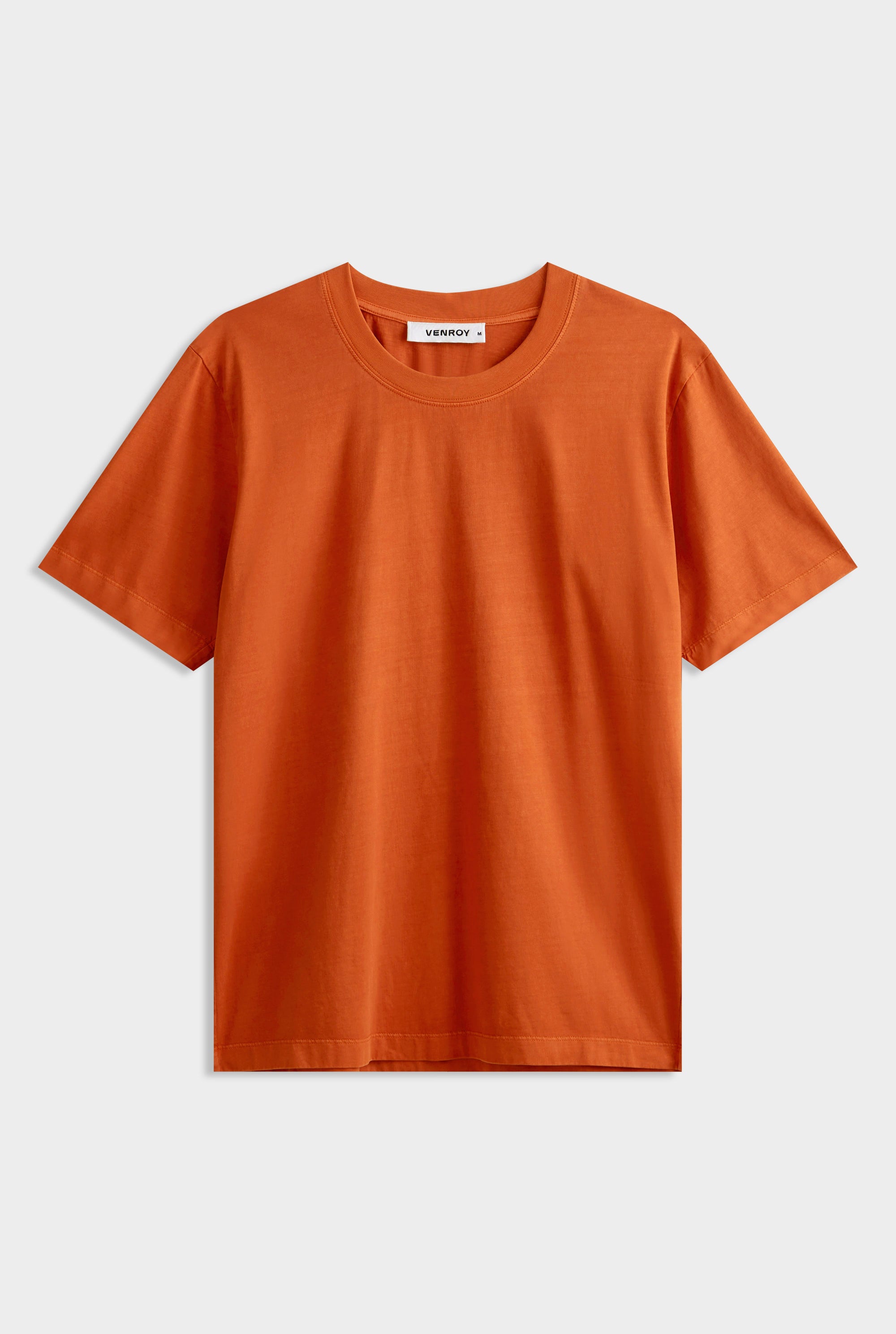 Pigment Dyed T Shirt - Brick Red