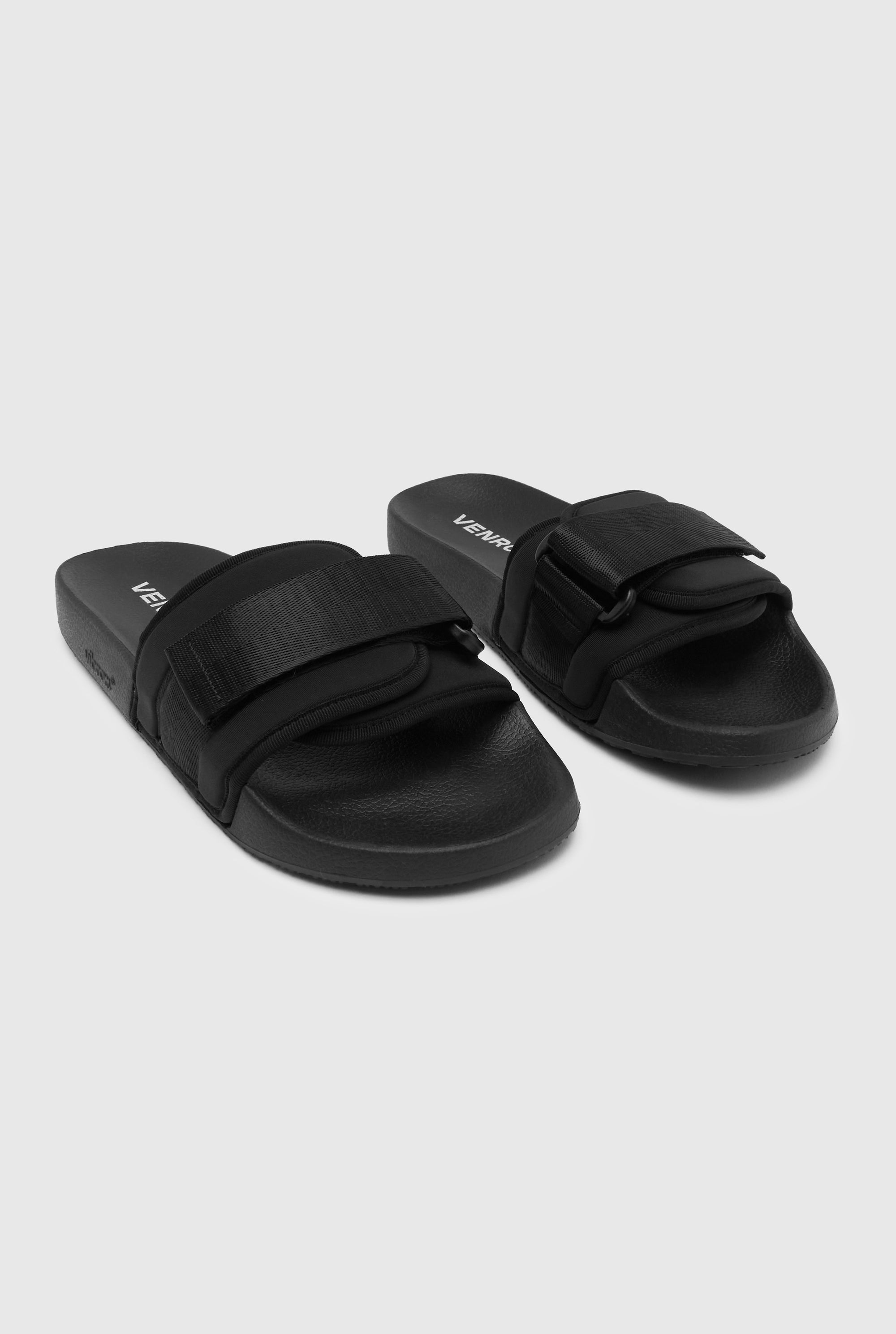 Neoprene Slide - Black/Navy