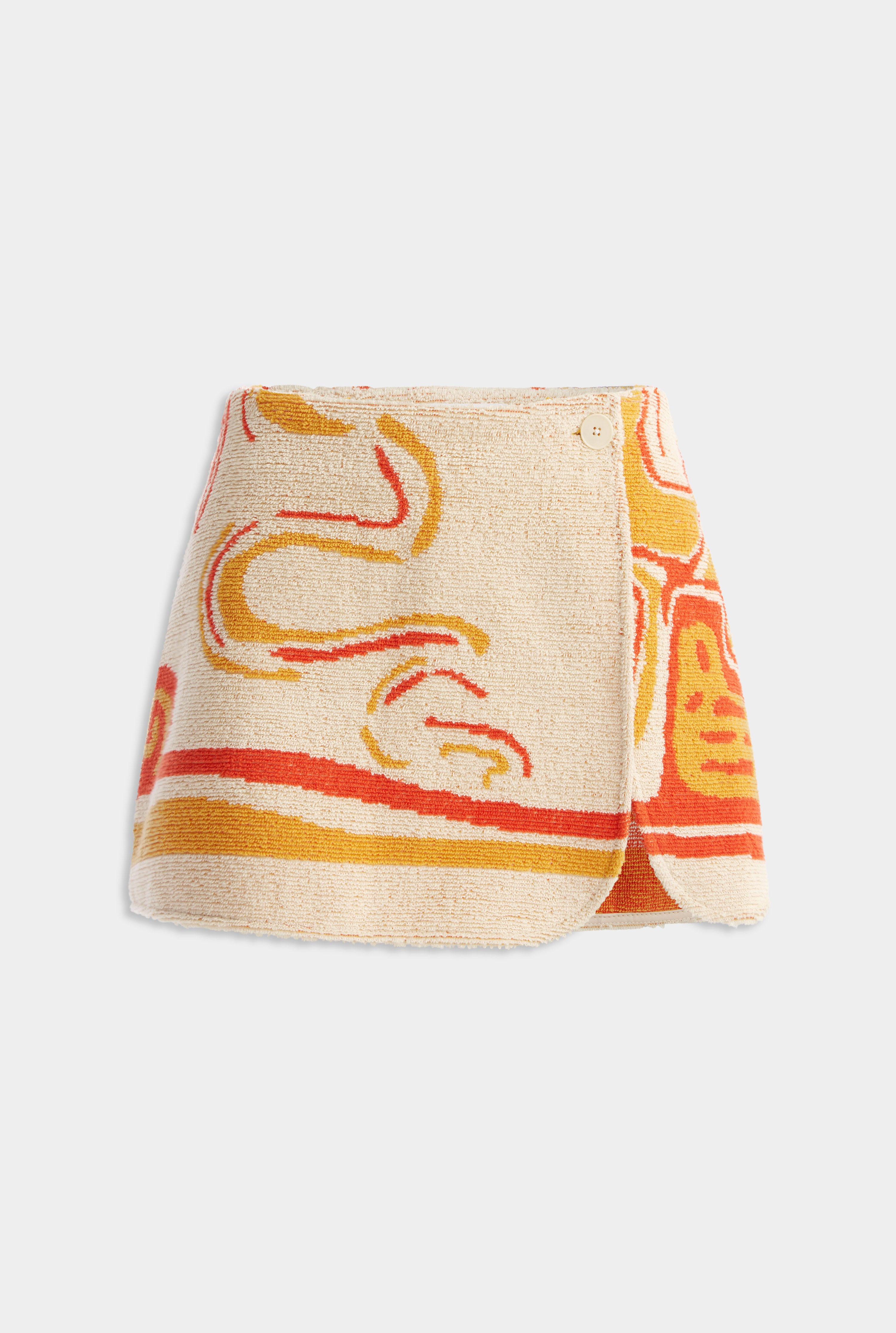 Jacquard Terry Mini Skirt - Rio Surf Scene