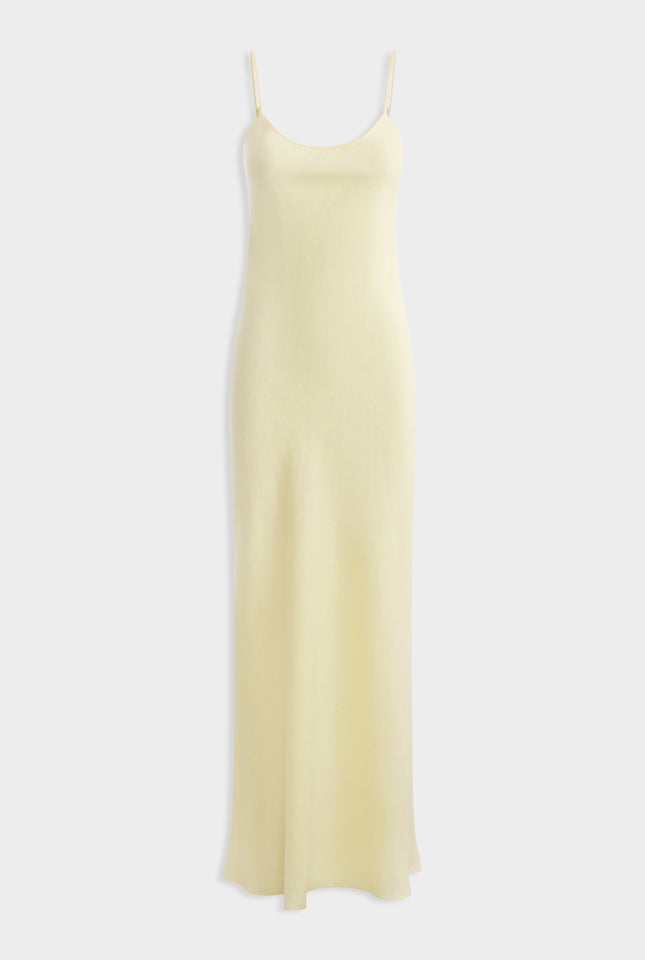 Linen Slip Dress -  Buttermilk