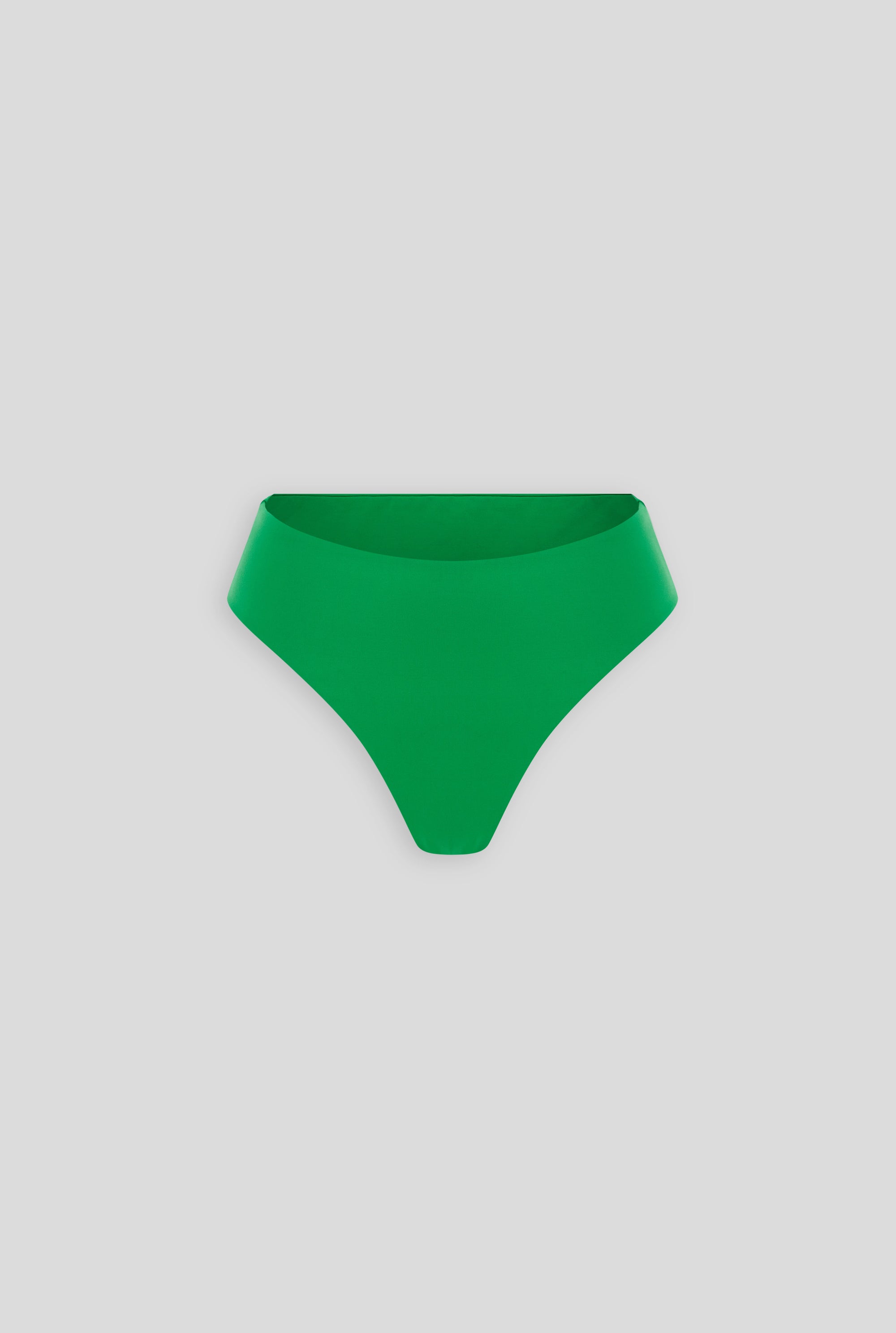 High Waisted Brief - Green