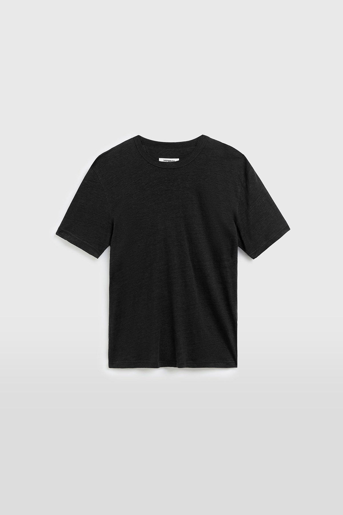 Linen T-Shirt - Navy