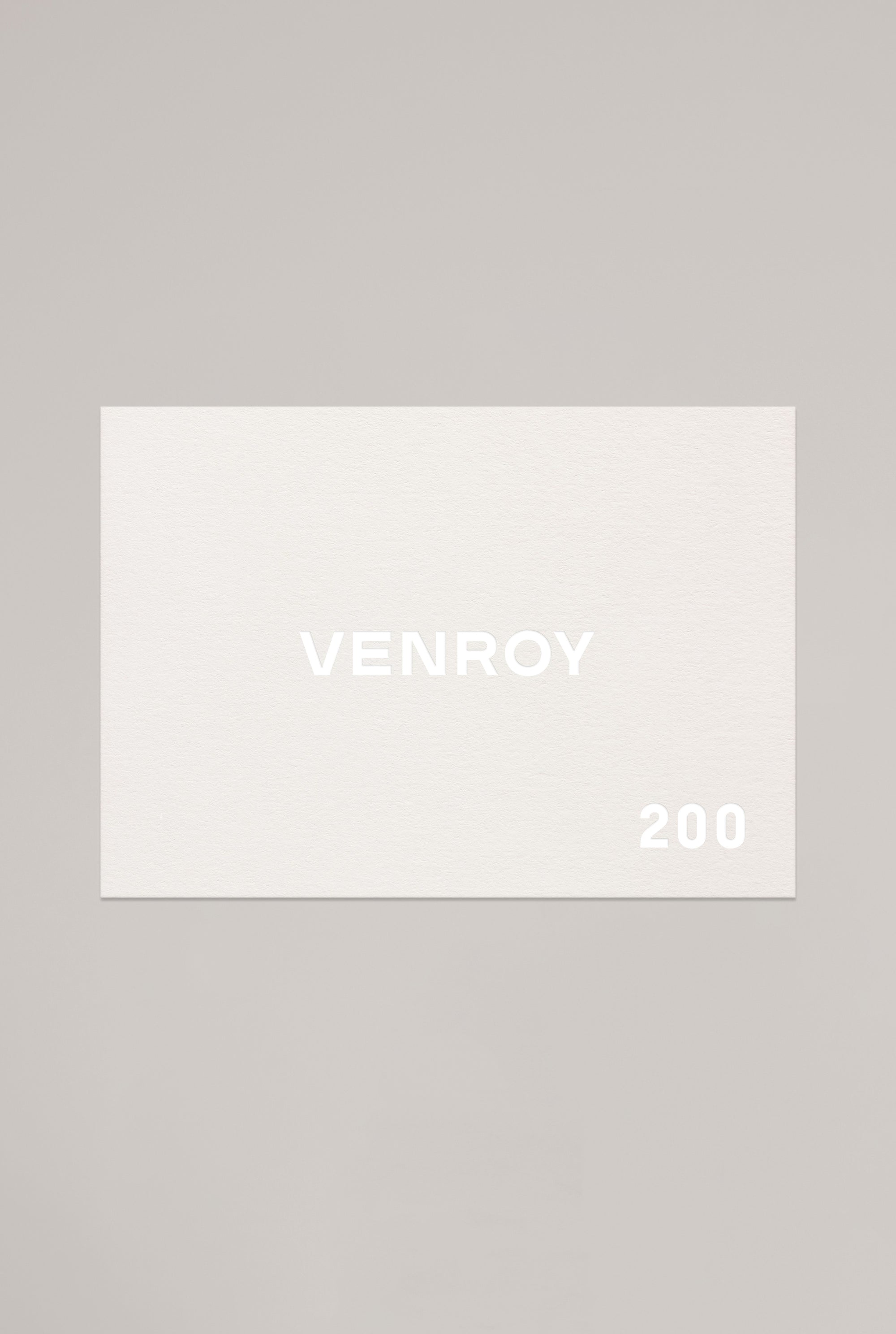 Venroy Gift Card