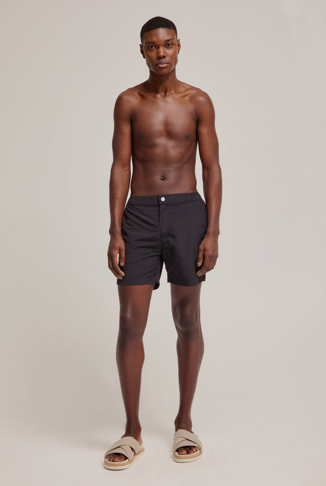 Original Solid Snaplock Swim Short - Black