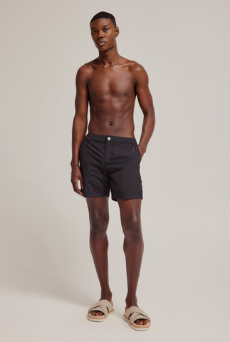 Original Solid Snaplock Swim Short - Black